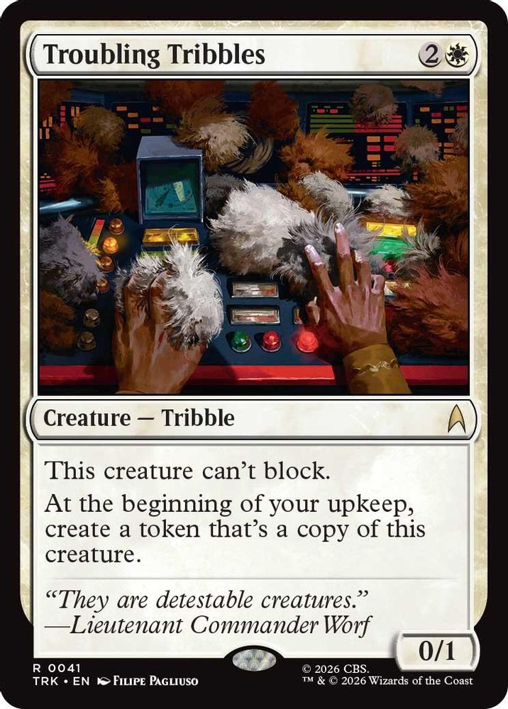 Troubling Tribbles (TRK-041) [Star Trek]