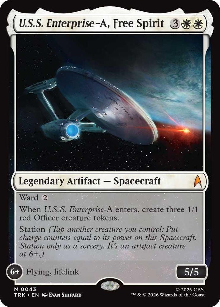 U.S.S. Enterprise-A, Free Spirit (TRK-043) [Star Trek]