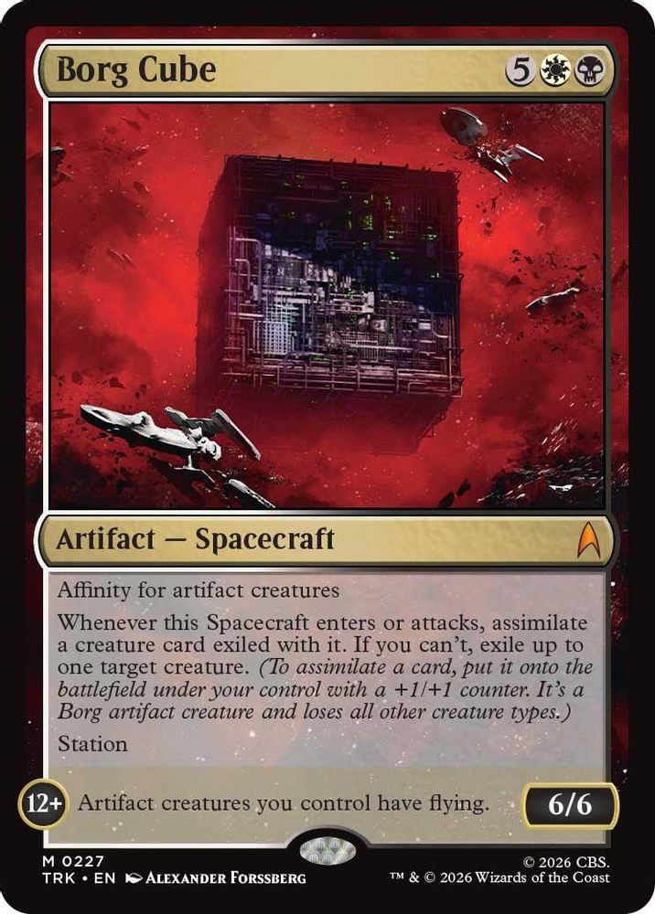Borg Cube (TRK-227) [Star Trek] Foil