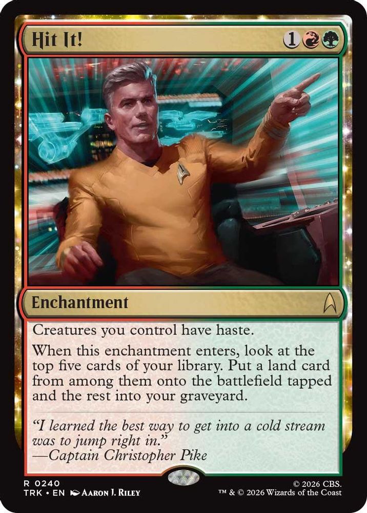 Hit It! (TRK-240) [Star Trek]