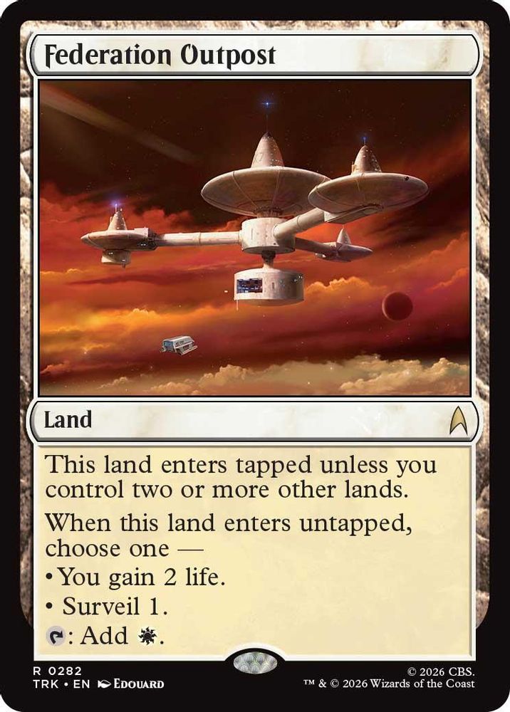 Federation Outpost (TRK-282) [Star Trek]