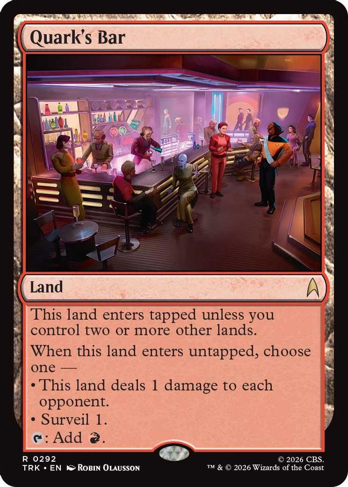 Quark's Bar (TRK-292) [Star Trek] Foil