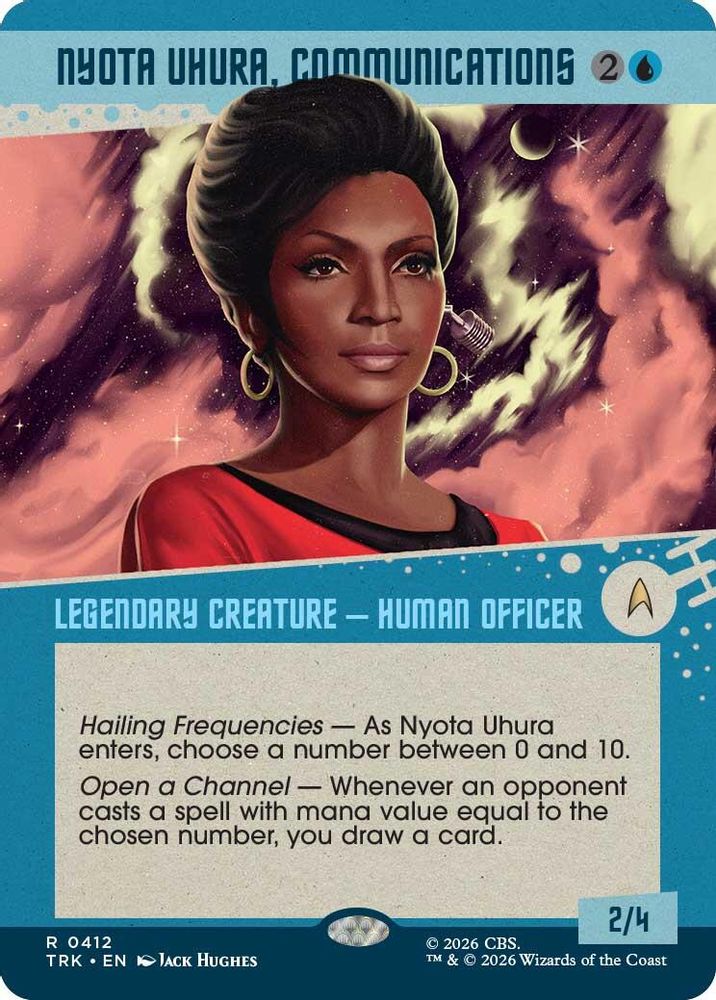 Nyota Uhura, Communications (Showcase) (TRK-412) [Star Trek]