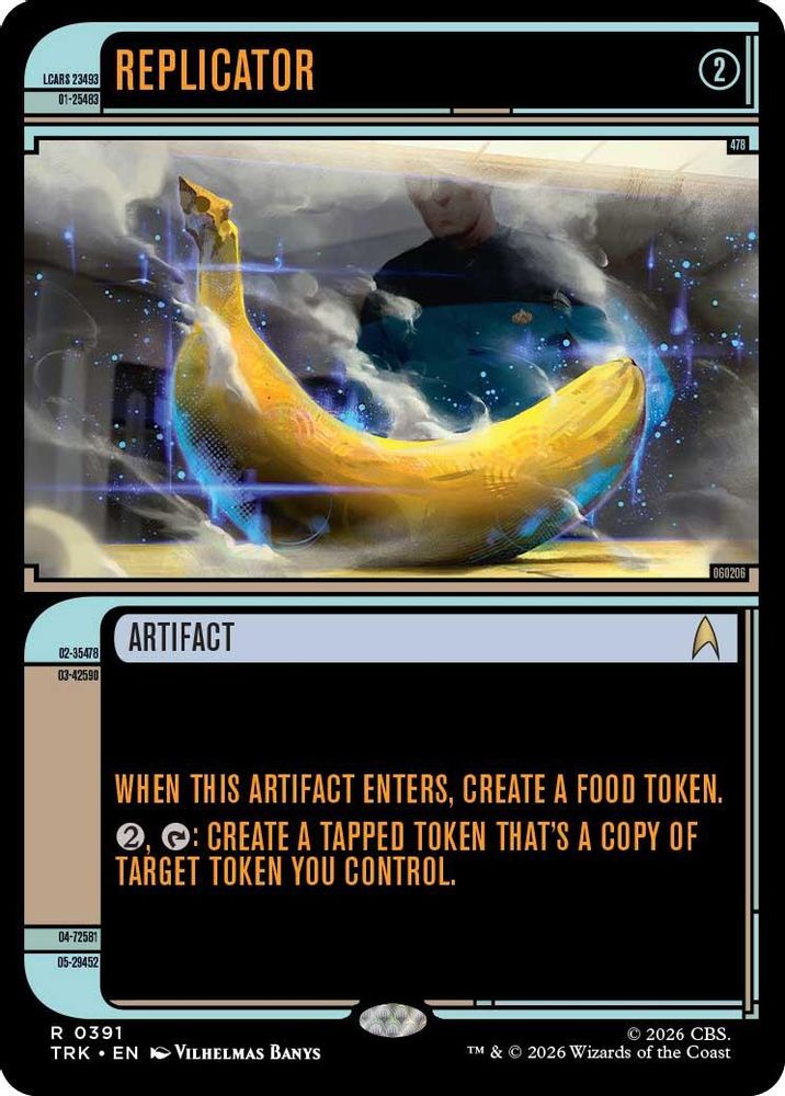 Replicator (Showcase) (TRK-391) [Star Trek] Foil