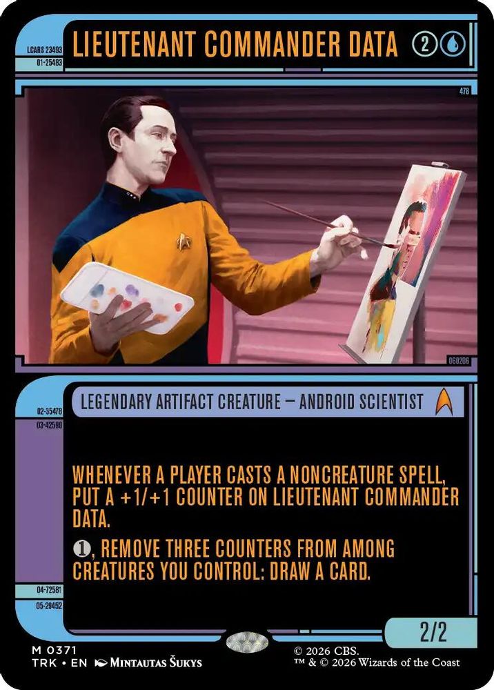 Lieutenant Commander Data (Showcase) (TRK-371) [Star Trek]