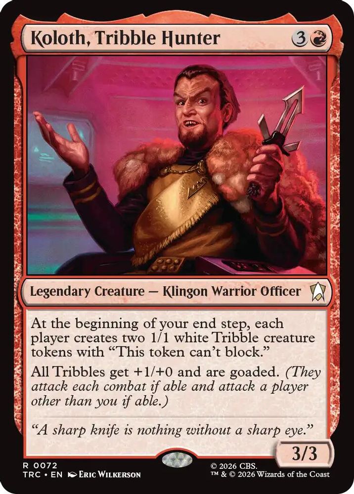 Koloth, Tribble Hunter (TRK-072) [Star Trek]