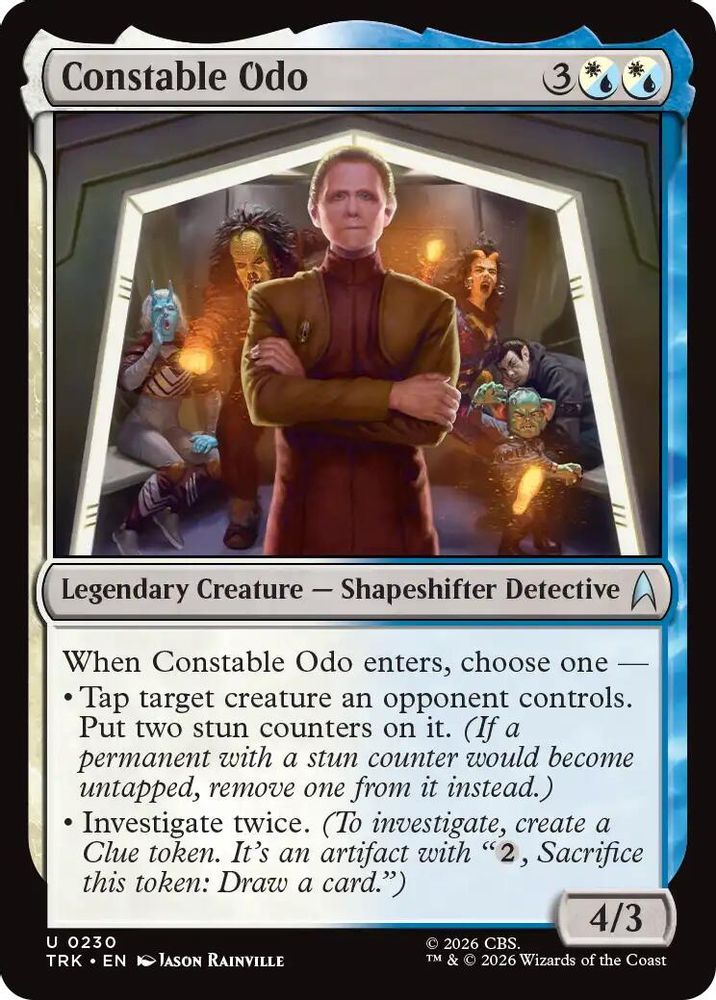 Constable Odo (TRK-230) [Star Trek] Foil