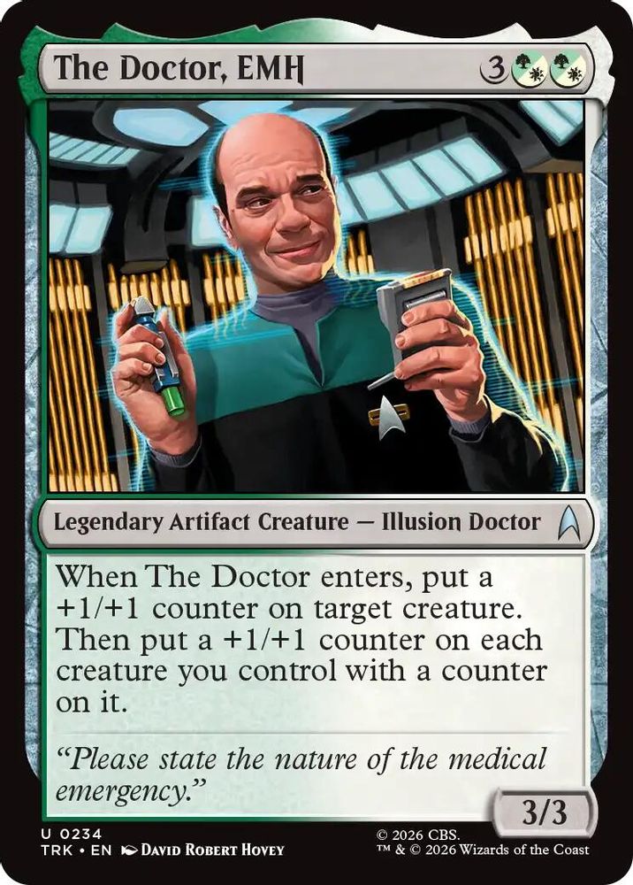 The Doctor, EMH (TRK-234) [Star Trek] Foil