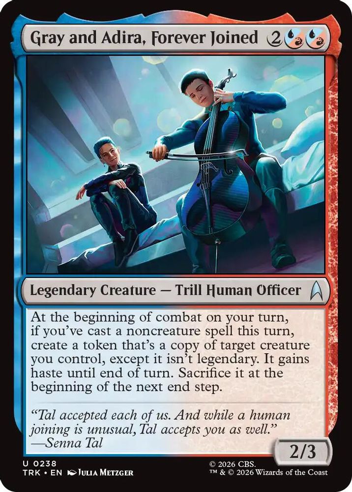 Gray and Adira, Forever Joined (TRK-238) [Star Trek] Foil