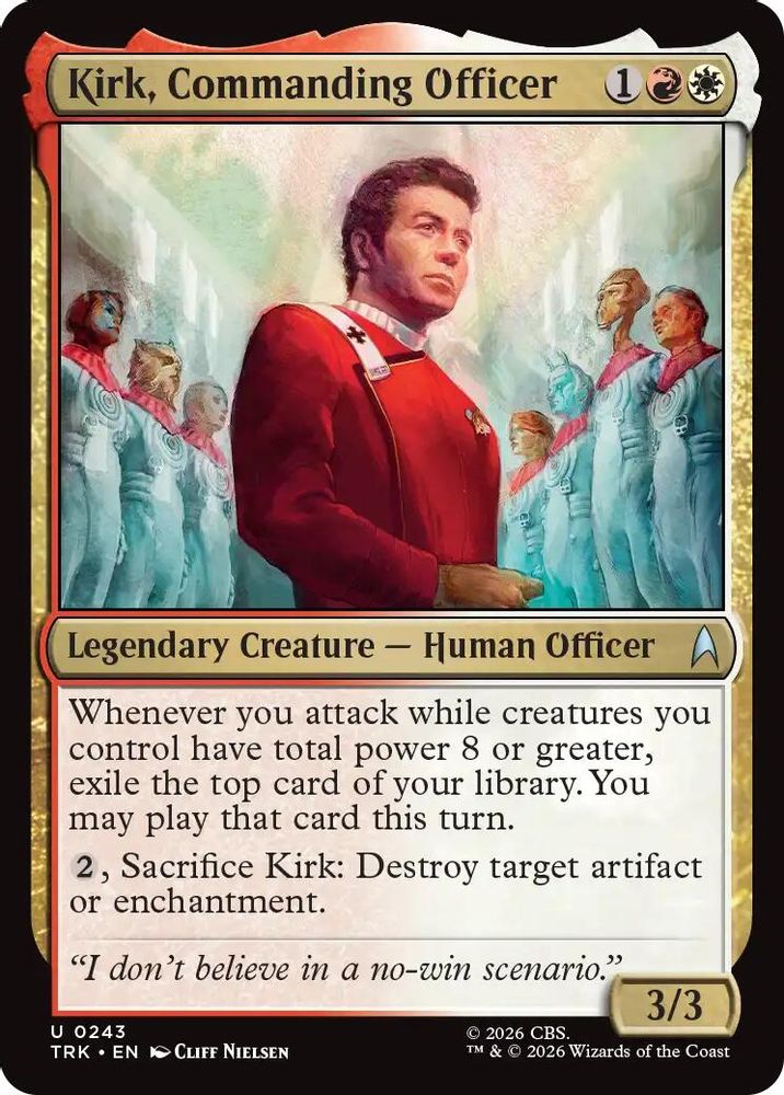 Kirk, Commanding Officer (TRK-243) [Star Trek]