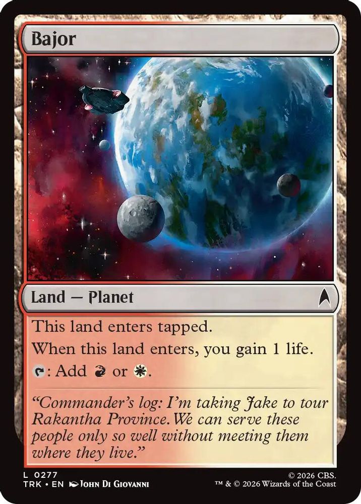 Bajor (TRK-277) [Star Trek] Foil