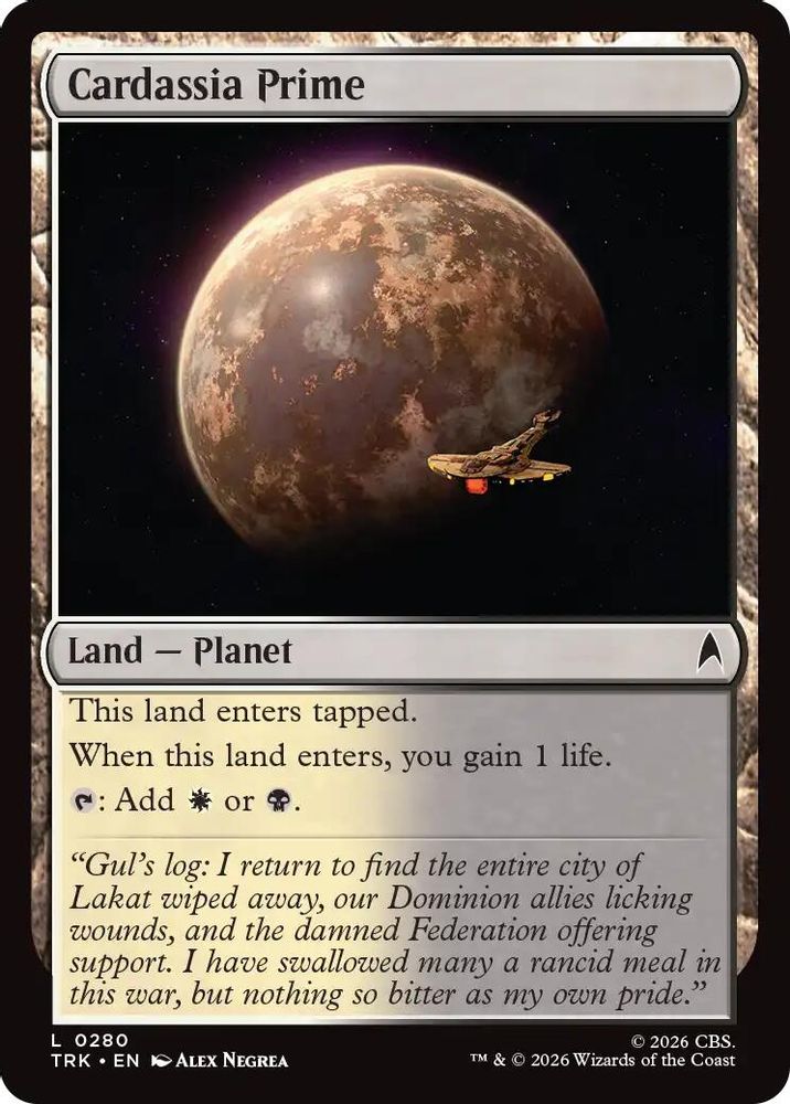 Cardassia Prime (TRK-280) [Star Trek]