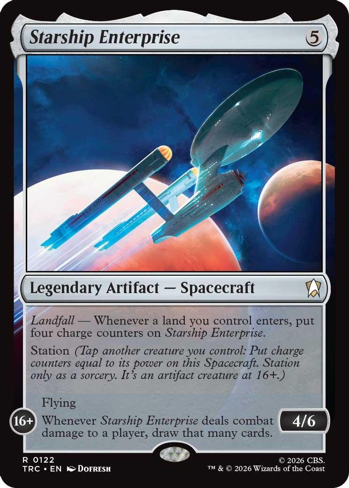 Starship Enterprise (TRC-122) [Commander: Star Trek]
