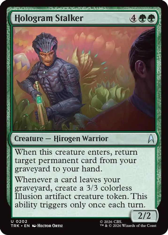Hologram Stalker (TRK-202) [Star Trek] Foil