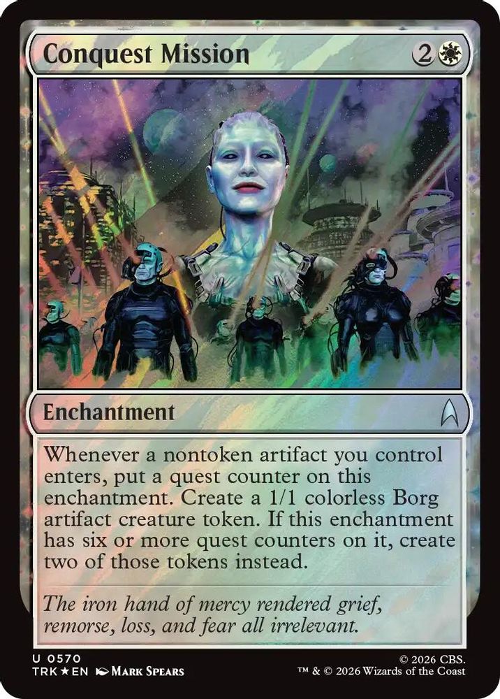 Conquest Mission (Surge Foil) (TRK-570) [Star Trek] Foil