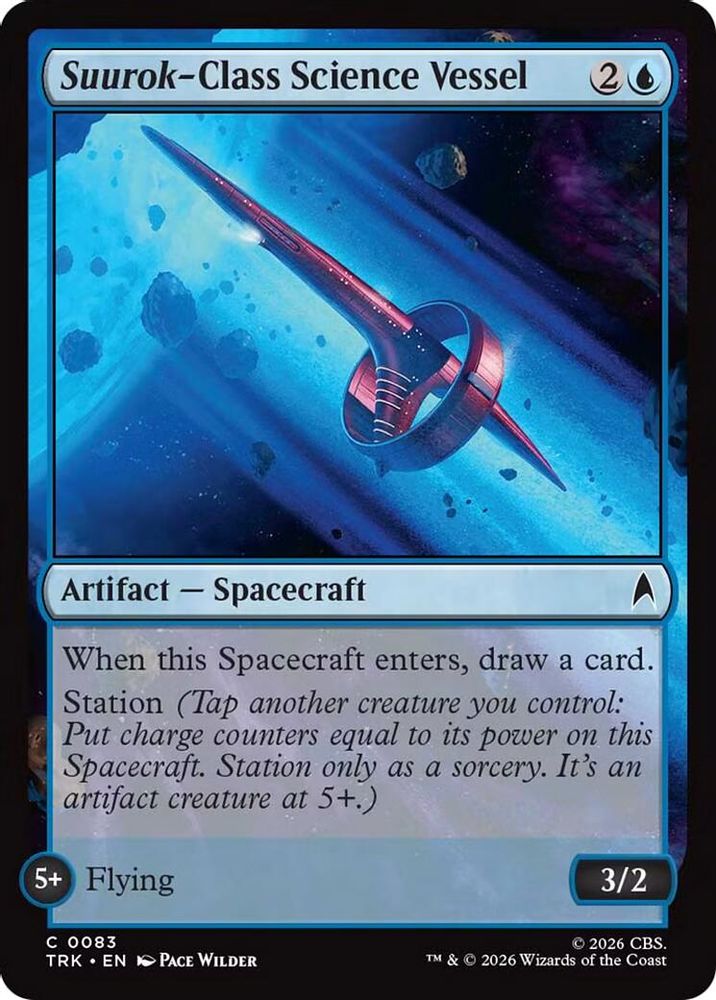 Suurok-Class Science Vessel (TRK-083) [Star Trek] Foil