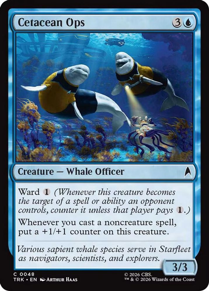 Cetacean Ops (TRK-048) [Star Trek] Foil