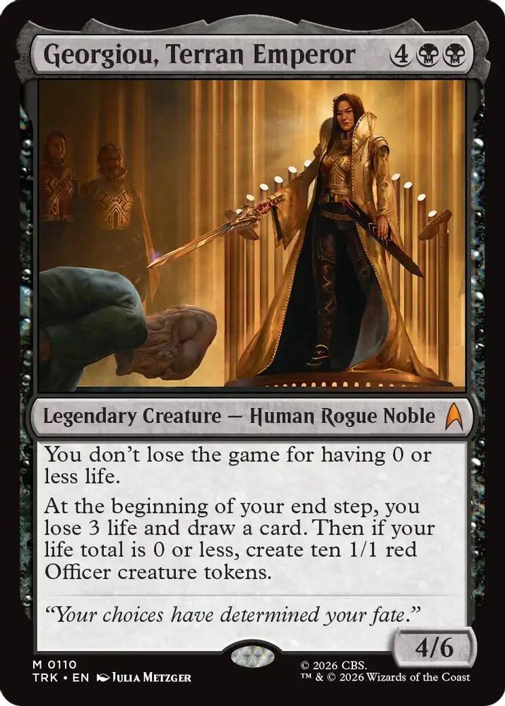 Georgiou, Terran Emperor (TRK-110) [Star Trek] Foil