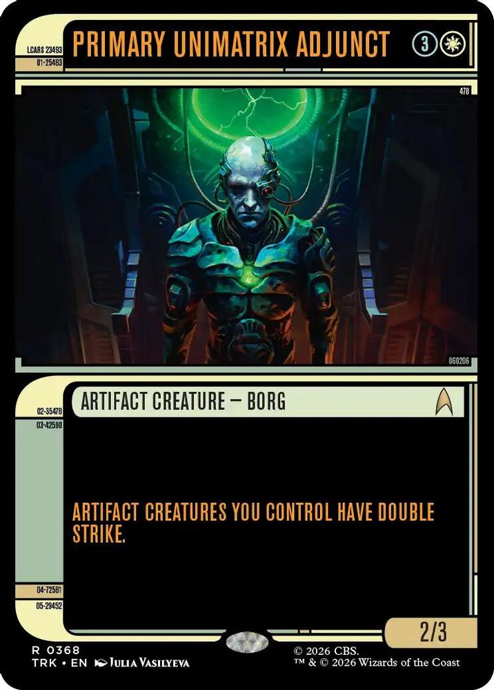 Primary Unimatrix Adjunct (Showcase) (TRK-368) [Star Trek]