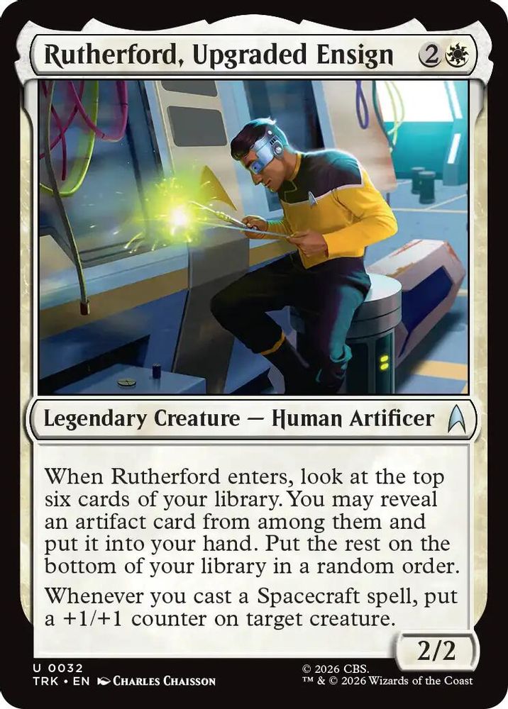 Rutherford, Upgraded Ensign (TRK-032) [Star Trek]