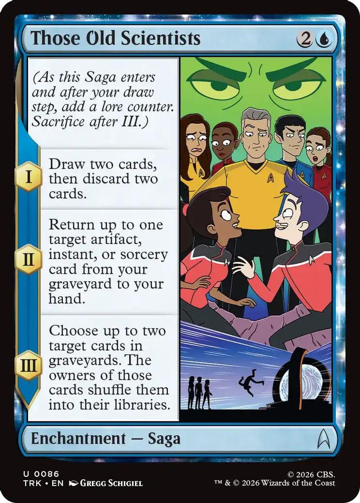 Those Old Scientists (TRK-086) [Star Trek] Foil