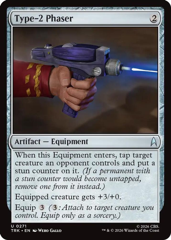 Type-2 Phaser (TRK-271) [Star Trek] Foil
