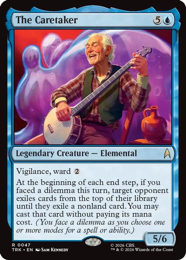The Caretaker (TRK-047) [Star Trek] Foil