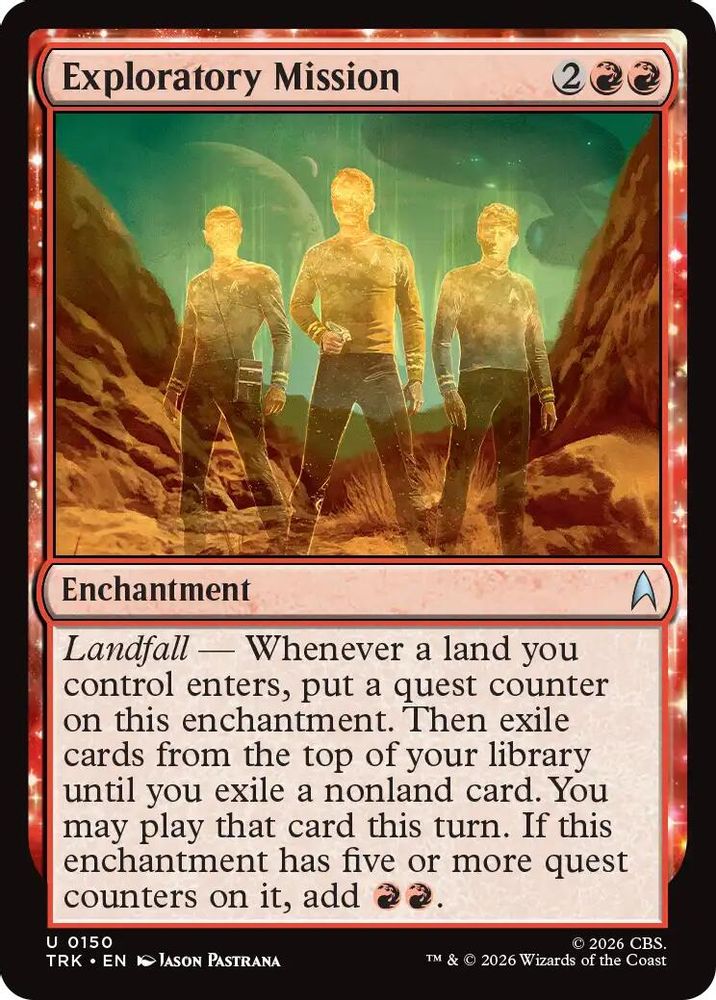 Exploratory Mission (TRK-150) [Star Trek] Foil