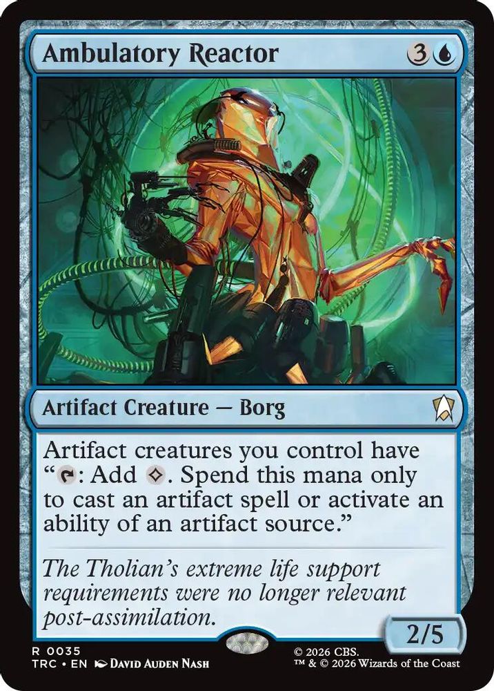 Ambulatory Reactor (TRC-035) [Commander: Star Trek]
