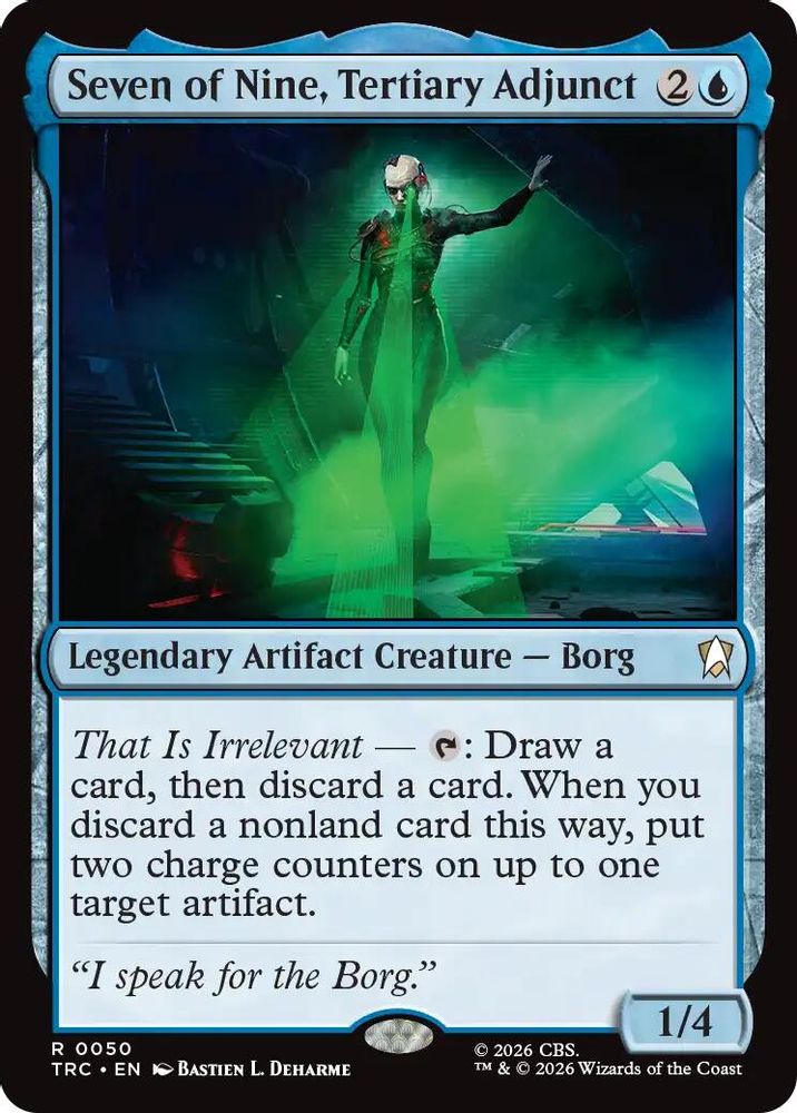 Seven of Nine, Tertiary Adjunct (TRC-050) [Commander: Star Trek]