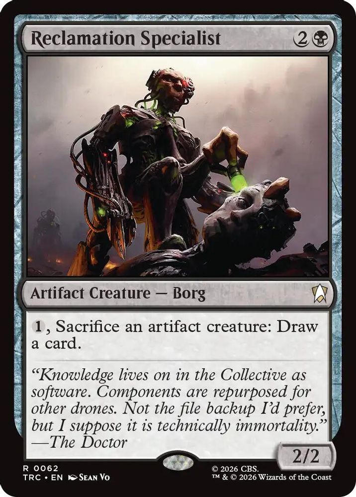 Reclamation Specialist (TRC-062) [Commander: Star Trek]