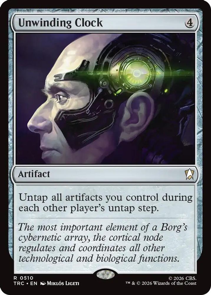 Unwinding Clock (TRC-510) [Commander: Star Trek]