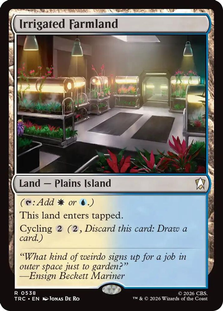 Irrigated Farmland (TRC-538) [Commander: Star Trek]