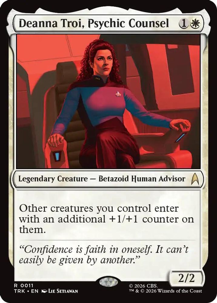 Deanna Troi, Psychic Counsel (TRK-011) [Star Trek]