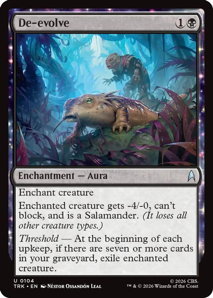 De-evolve (TRK-104) [Star Trek]