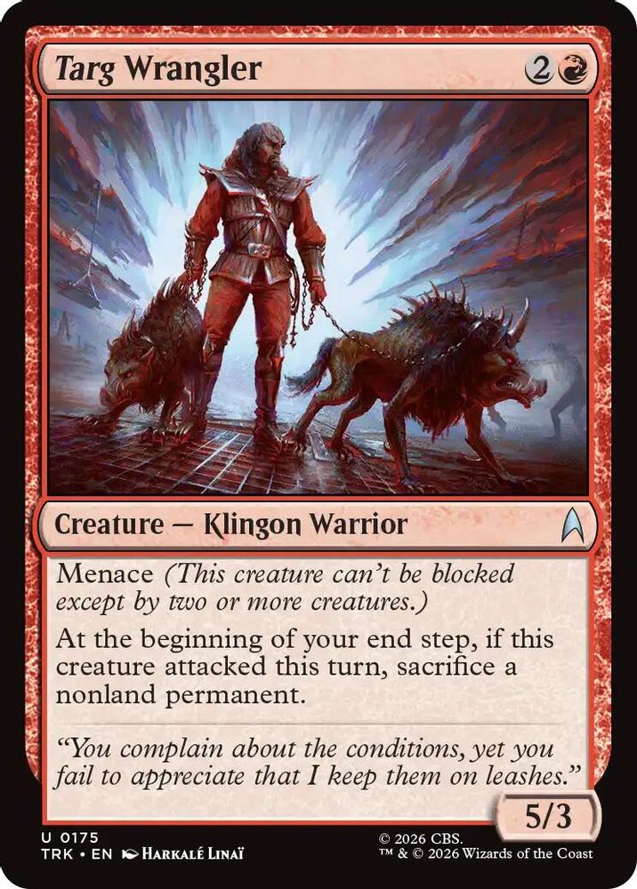 Targ Wrangler (TRK-175) [Star Trek] Foil