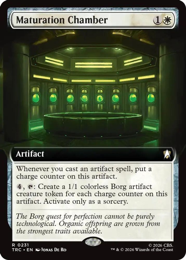 Maturation Chamber (Extended Art) (TRC-231) [Commander: Star Trek]