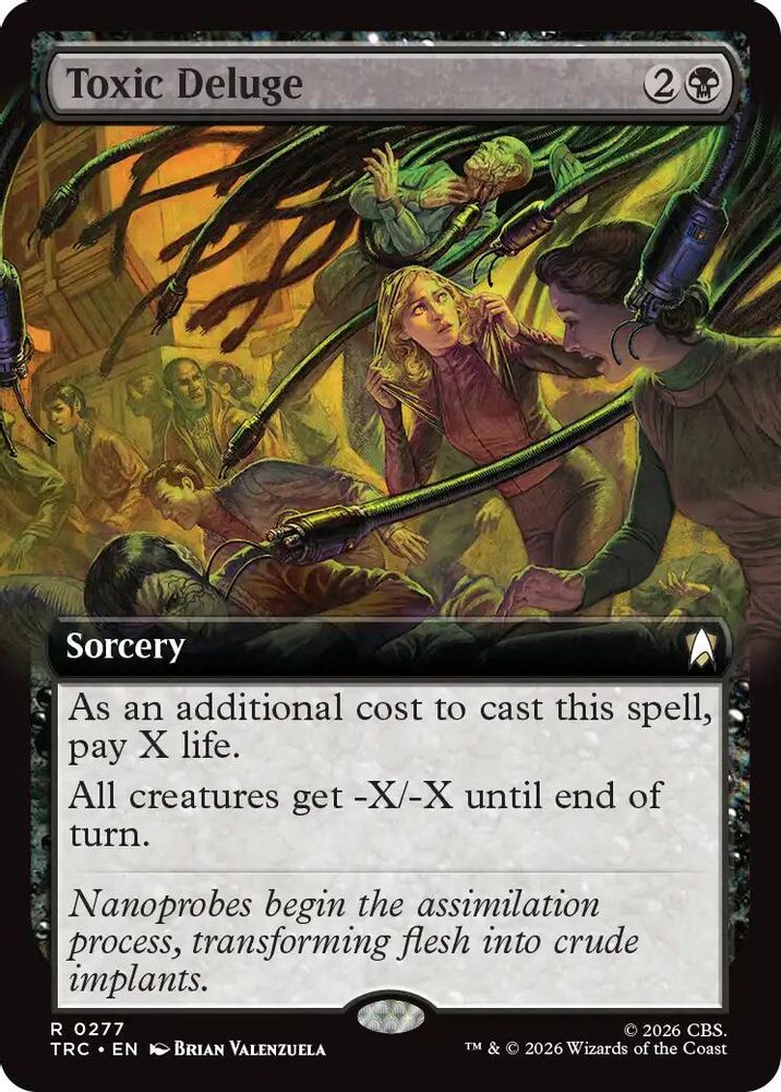 Toxic Deluge (Extended Art) (TRC-277) [Commander: Star Trek]