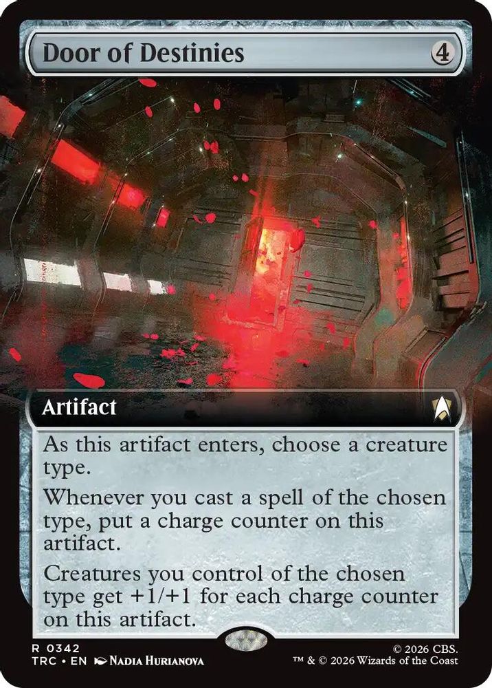 Door of Destinies (Extended Art) (TRC-342) [Commander: Star Trek]