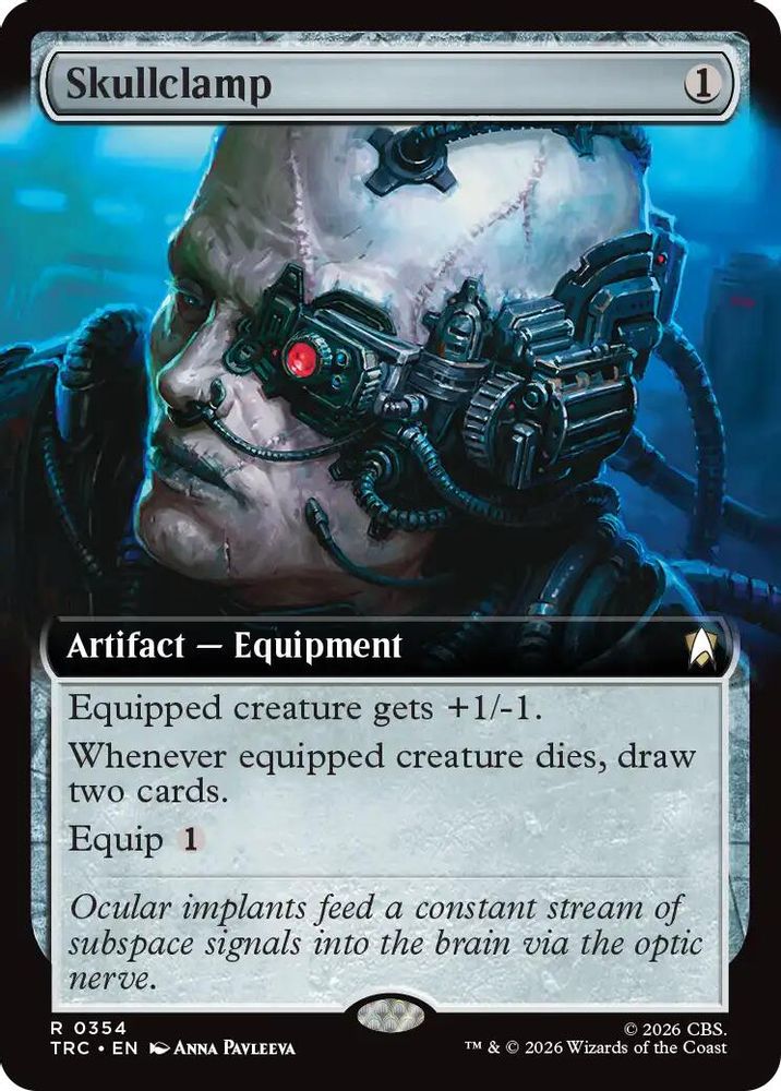 Skullclamp (Extended Art) (TRC-354) [Commander: Star Trek]