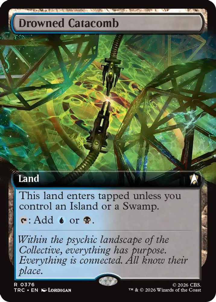 Drowned Catacomb (Extended Art) (TRC-376) [Commander: Star Trek]