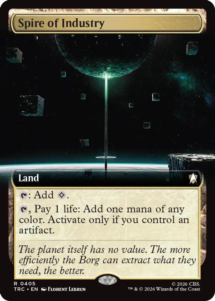 Spire of Industry (Extended Art) (TRC-405) [Commander: Star Trek]