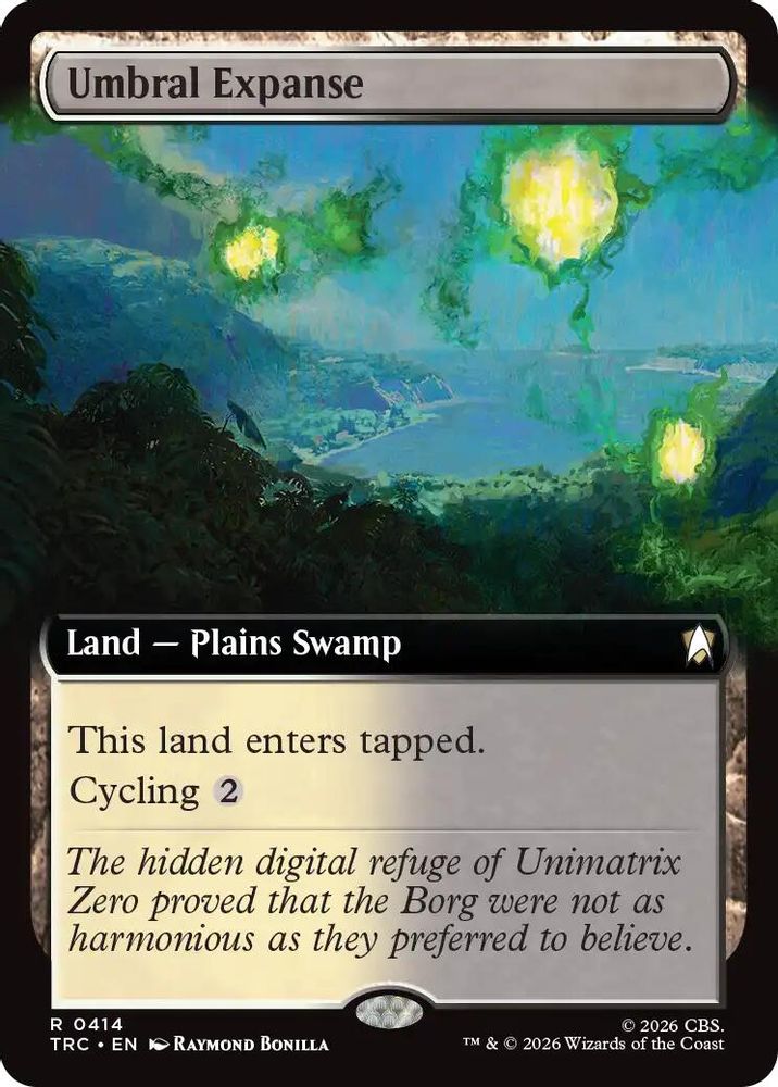 Umbral Expanse (Extended Art) (TRC-414) [Commander: Star Trek]