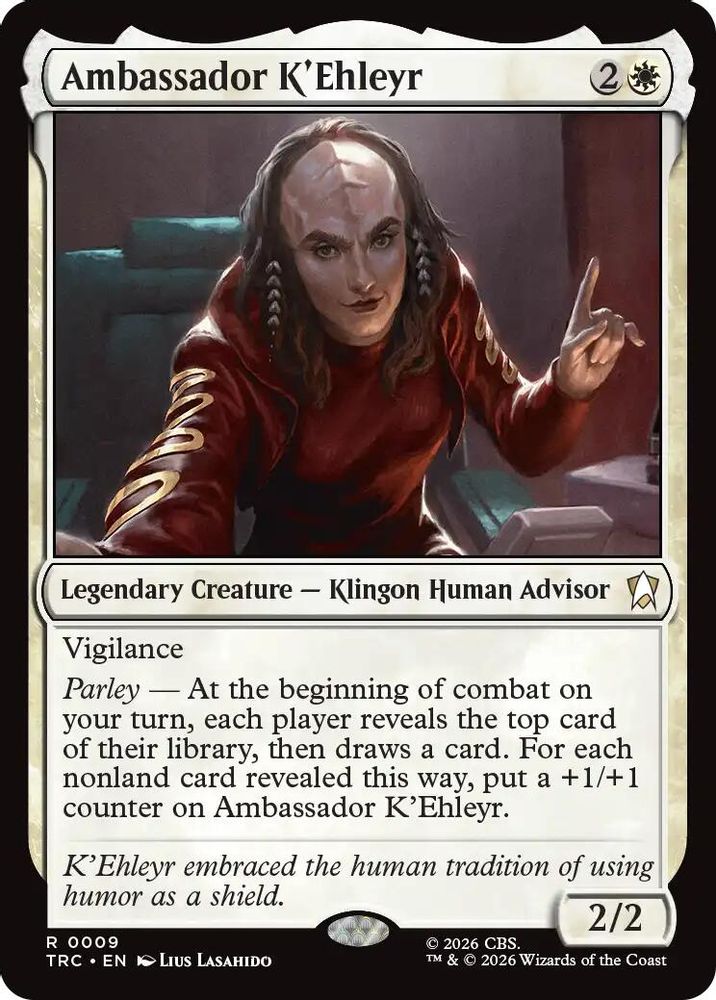Ambassador K'Ehleyr (TRC-009) [Commander: Star Trek]