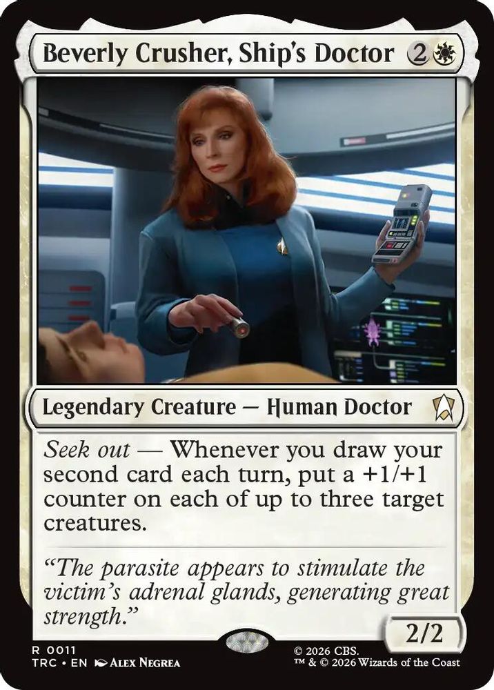 Beverly Crusher, Ship's Doctor (TRC-011) [Commander: Star Trek]