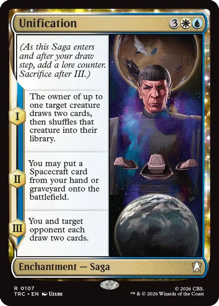 Unification (TRC-107) [Commander: Star Trek]