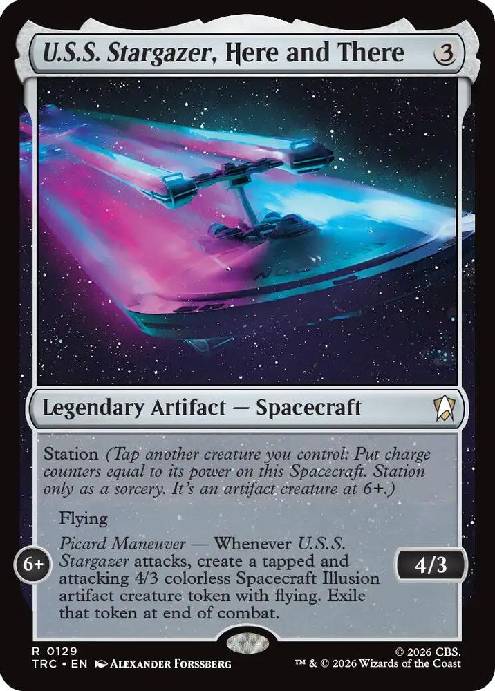 U.S.S. Stargazer, Here and There (TRC-129) [Commander: Star Trek]