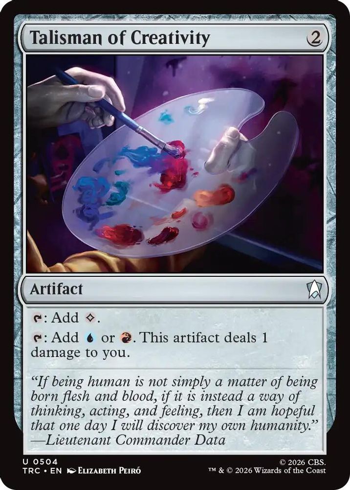 Talisman of Creativity (TRC-504) [Commander: Star Trek]