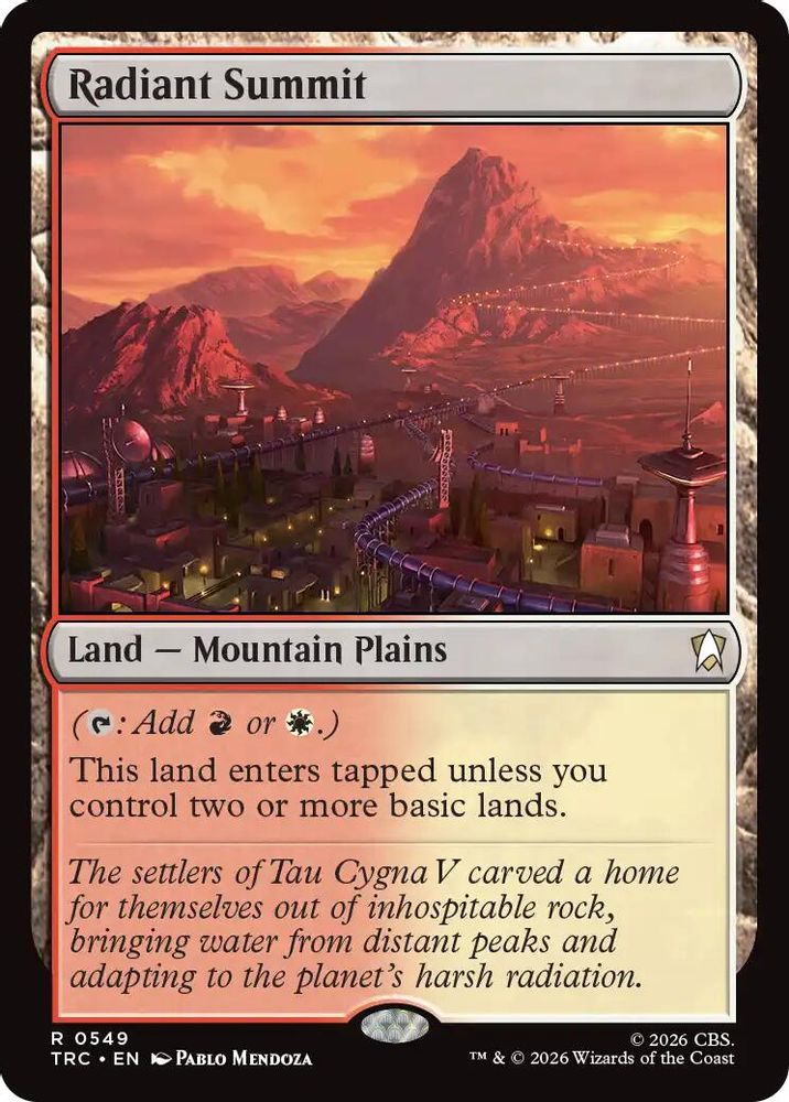 Radiant Summit (TRC-549) [Commander: Star Trek]