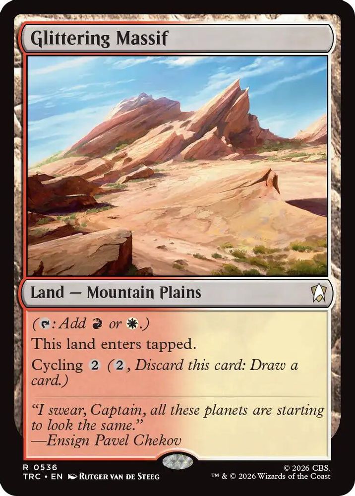 Glittering Massif (TRC-536) [Commander: Star Trek]